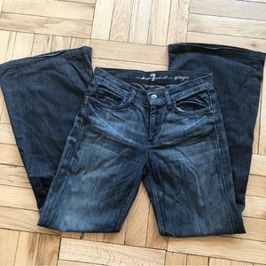 7 for All Mankind Ginger flare leg jeans trouser - size 26, NWOT